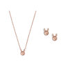 Olivia Burton Bunny Gift Set Rose Gold & Pink Crystal