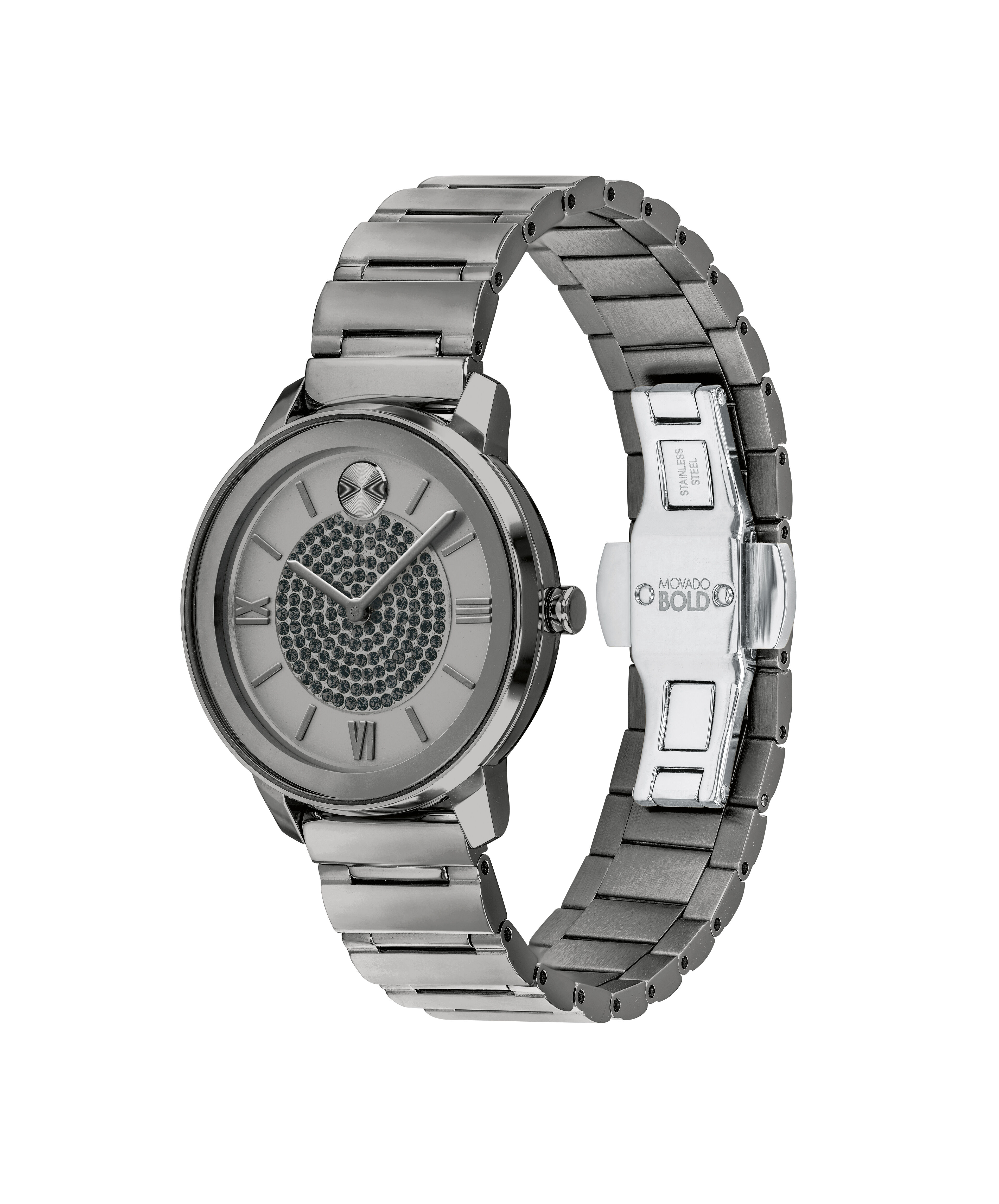 Movado crystal watch sale
