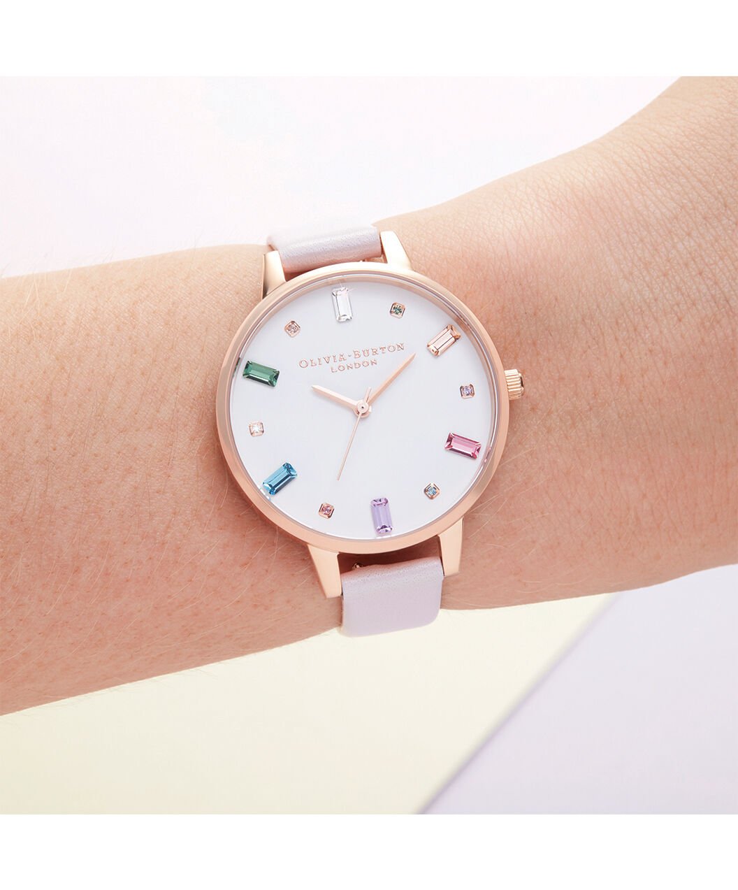 Rainbow Blossom Rose Gold Olivia Burton London