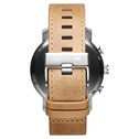 White Caramel Chronograph Men's Watch, 45mm