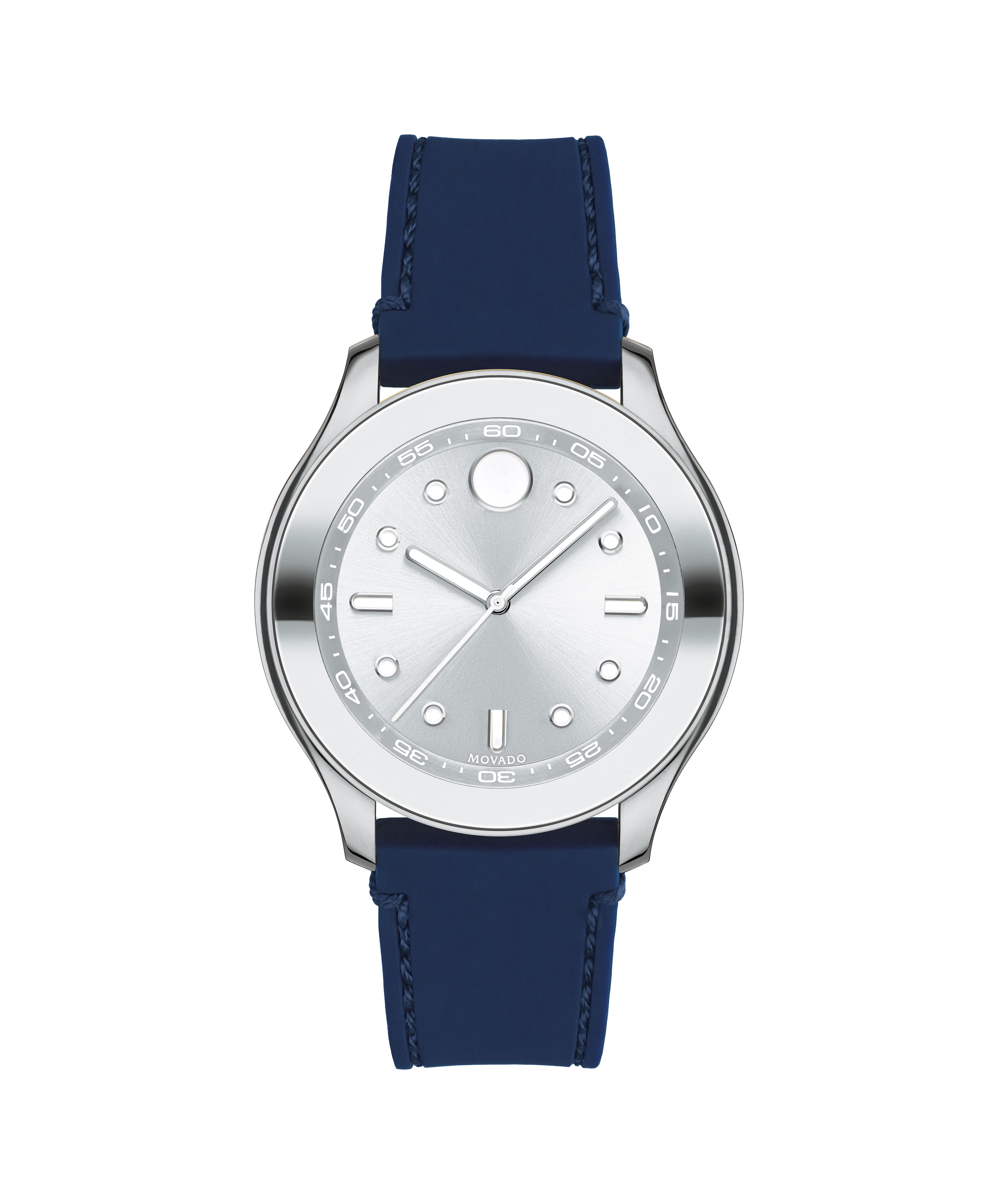 Movado women's blue watch top