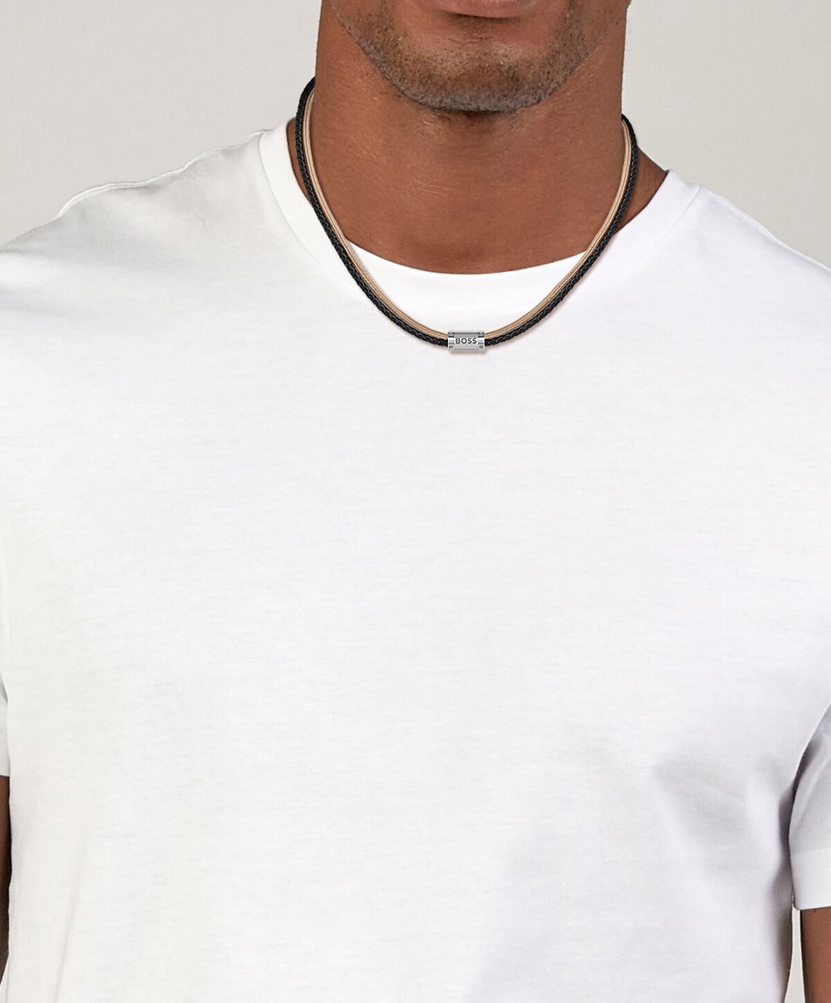 Hugo Boss レザー ネックレス Galen Men's Necklace Boss | Movado Company Store | Boss Galen Necklace