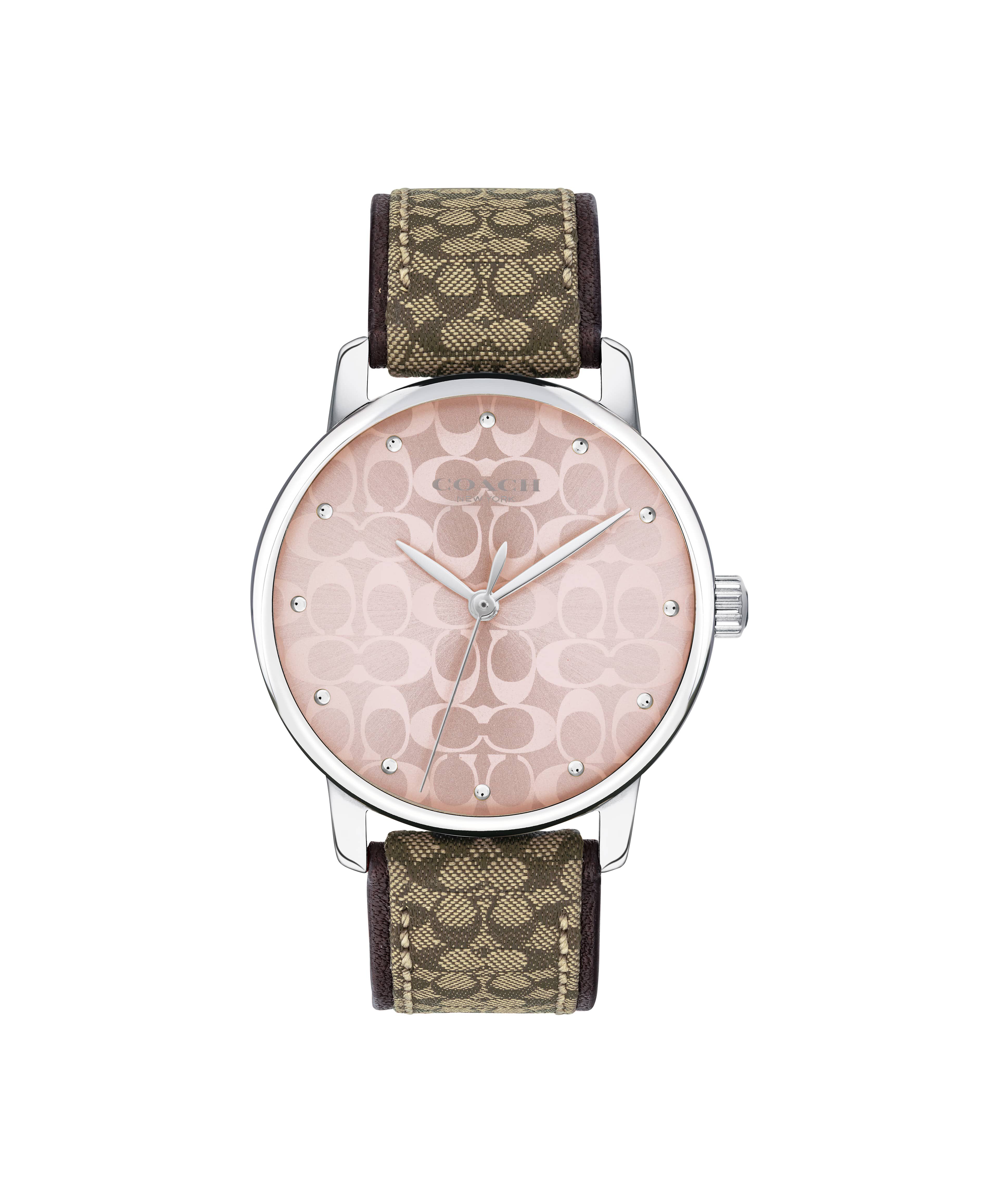 Coach Movado Company Store Grand 36mm Stainless Steel Case