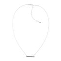 Elongated Linear Women's Necklace