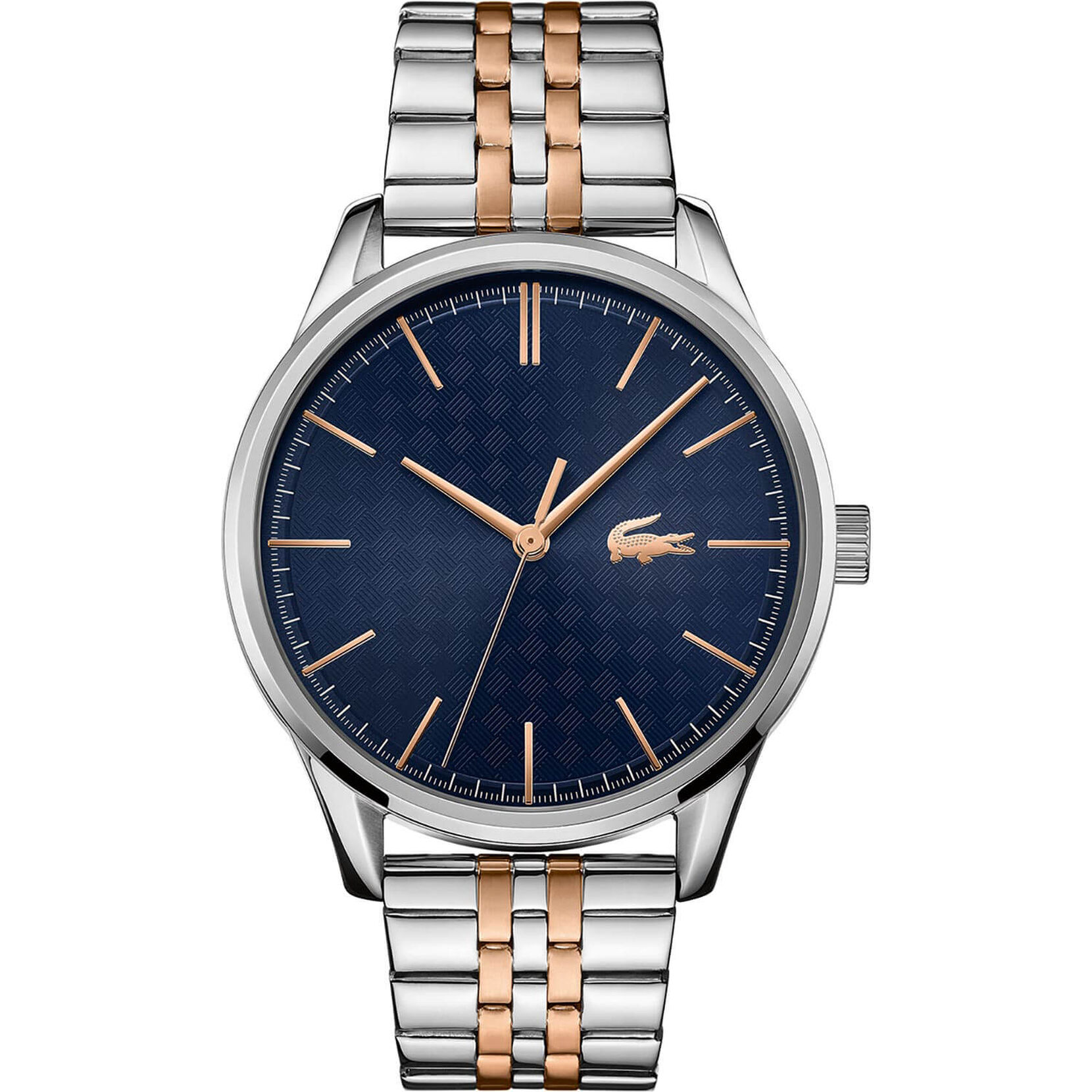 Moderne Bagvaskelse Ung dame Lacoste | Movado Company Store | Lacoste Vienna men's two-toned bracelet  watch with blue dial.