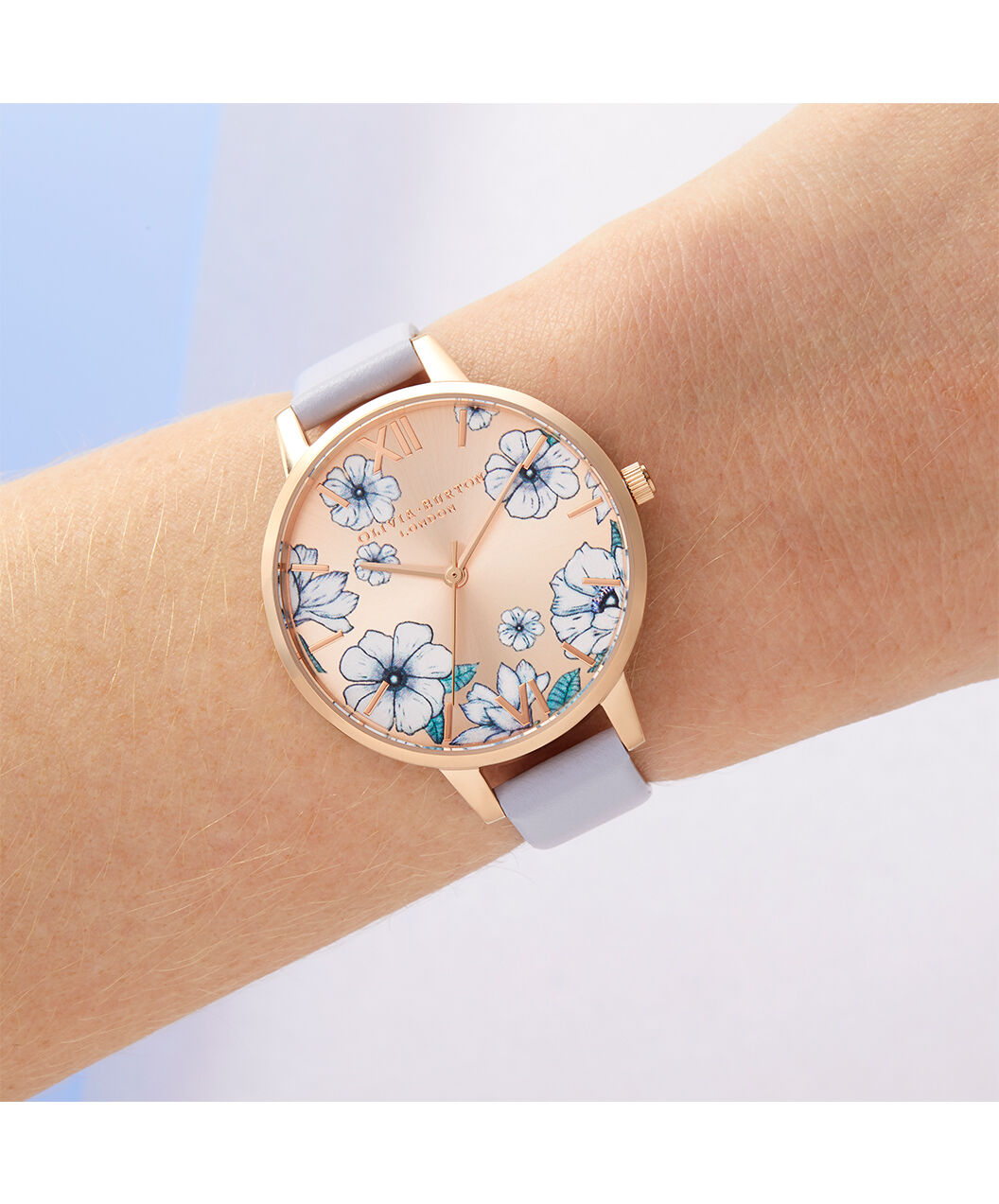 Olivia burton parma violet watch sales