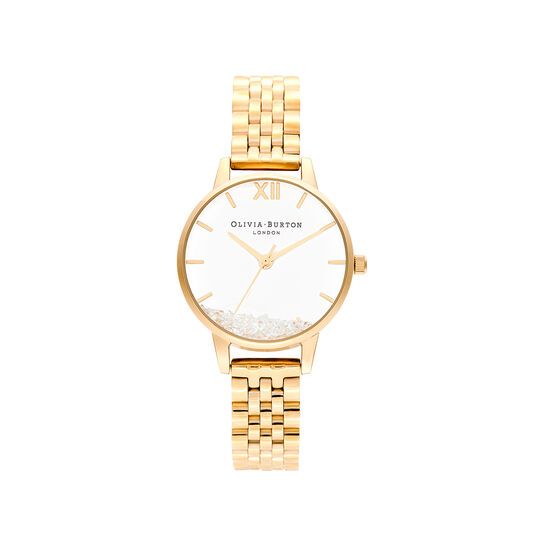 Olivia Burton Wishing Watch, Gold Bracelet