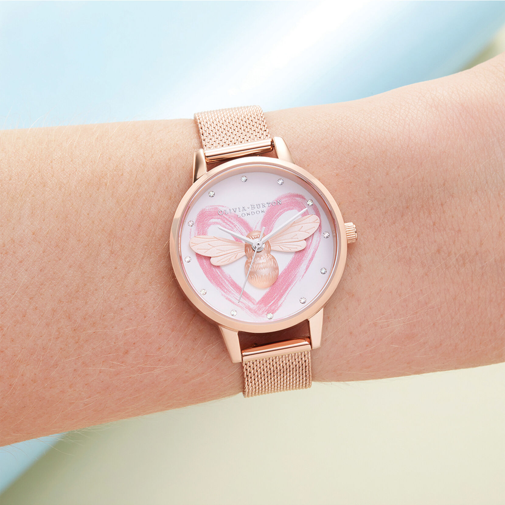 You Have My Heart Lucky Bee Women's Watch, 30mm