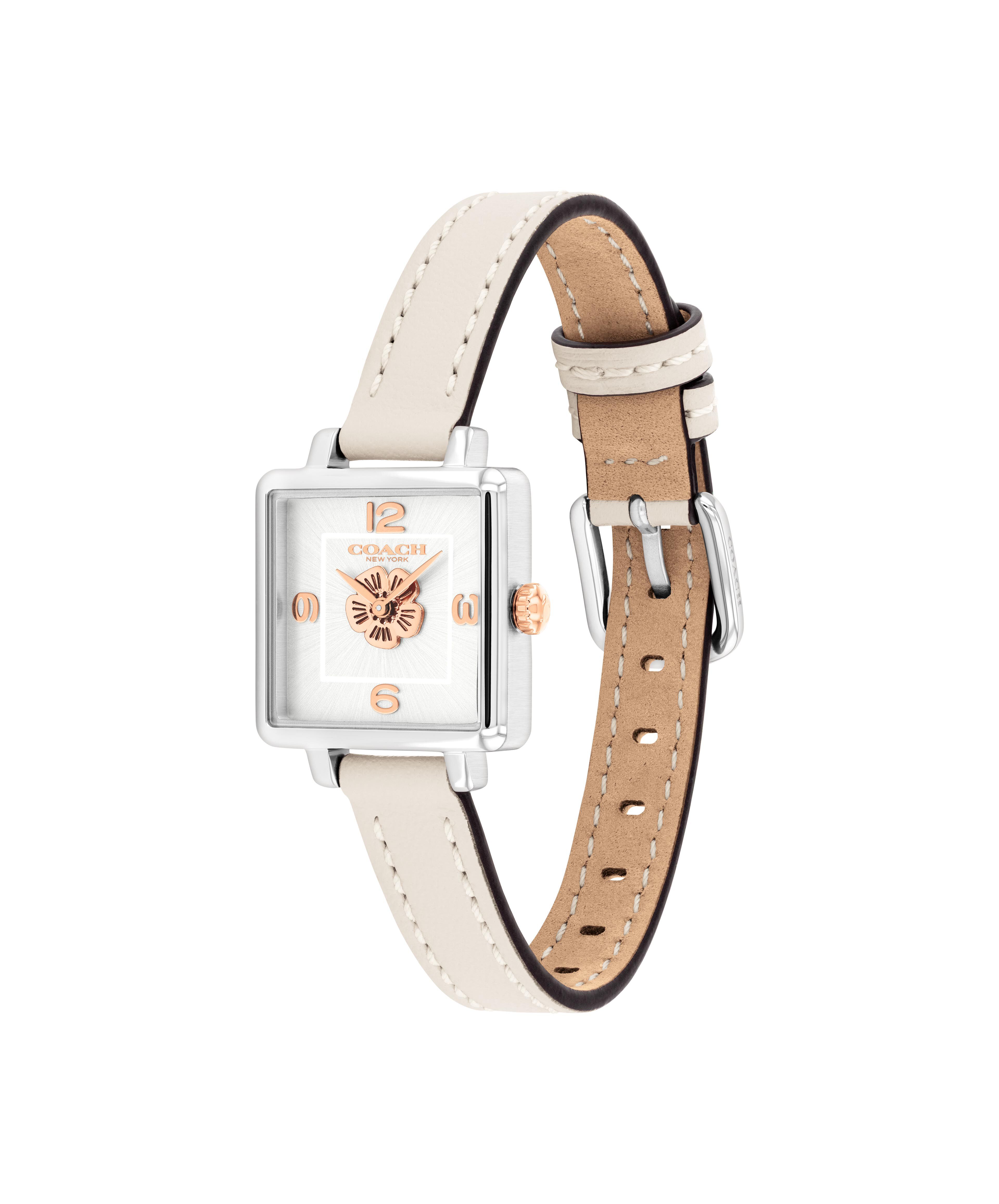 ★シンプルなスクエアが人気★COACH Cass Ladies Watch Coach | Movado Company Store | Coach Cass