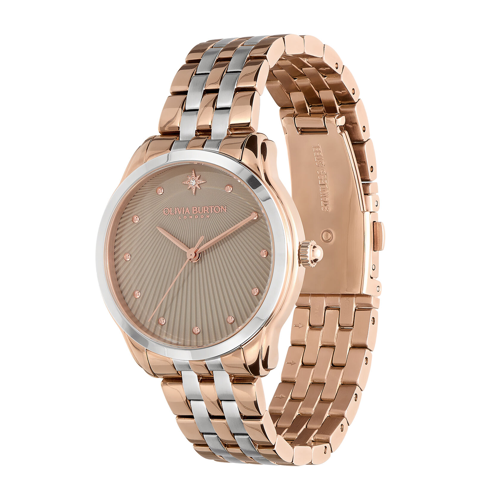 Celestial 36mm Starlight Grey & Two Tone Bracelet Watch