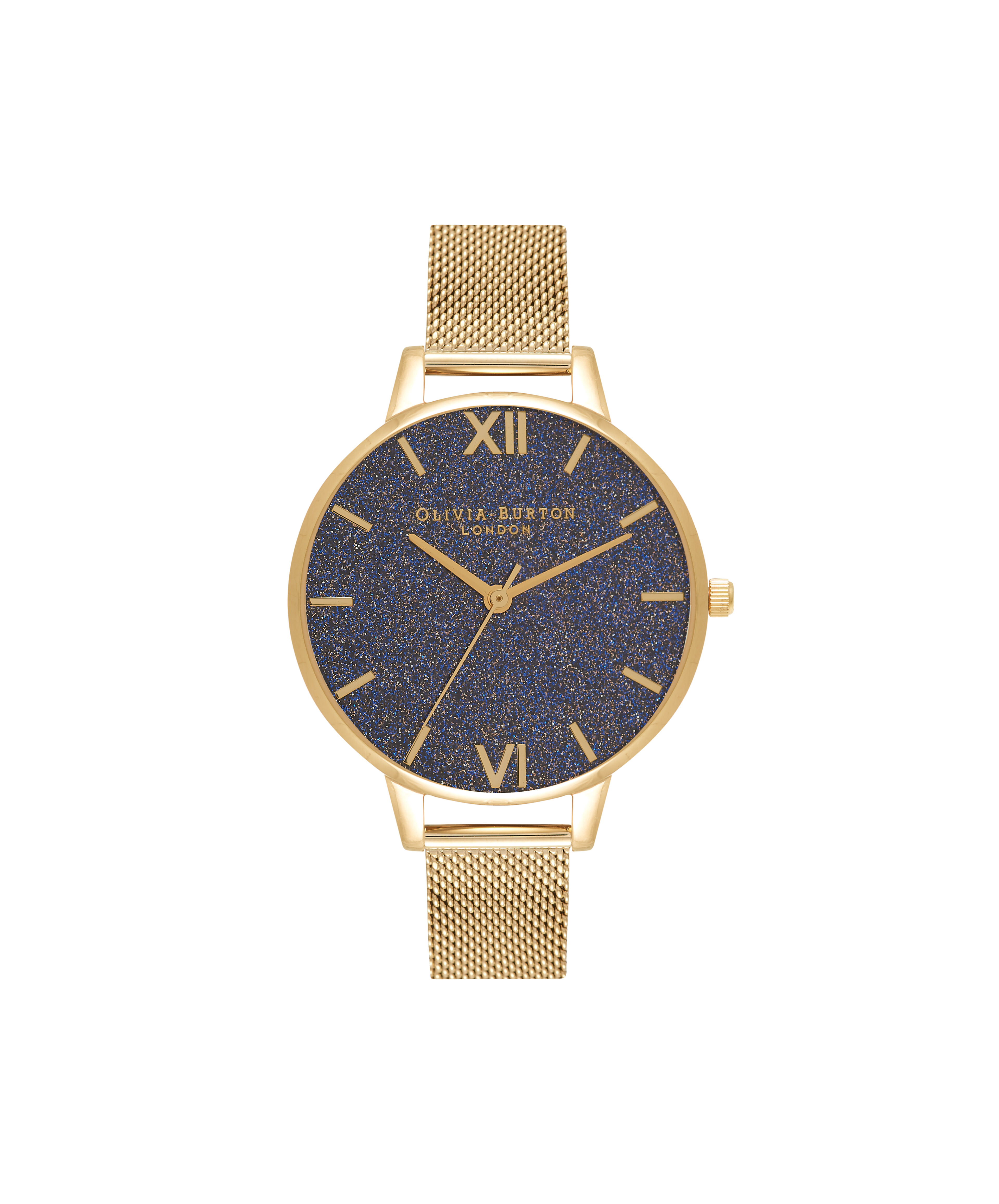 Olivia burton navy watch hot sale