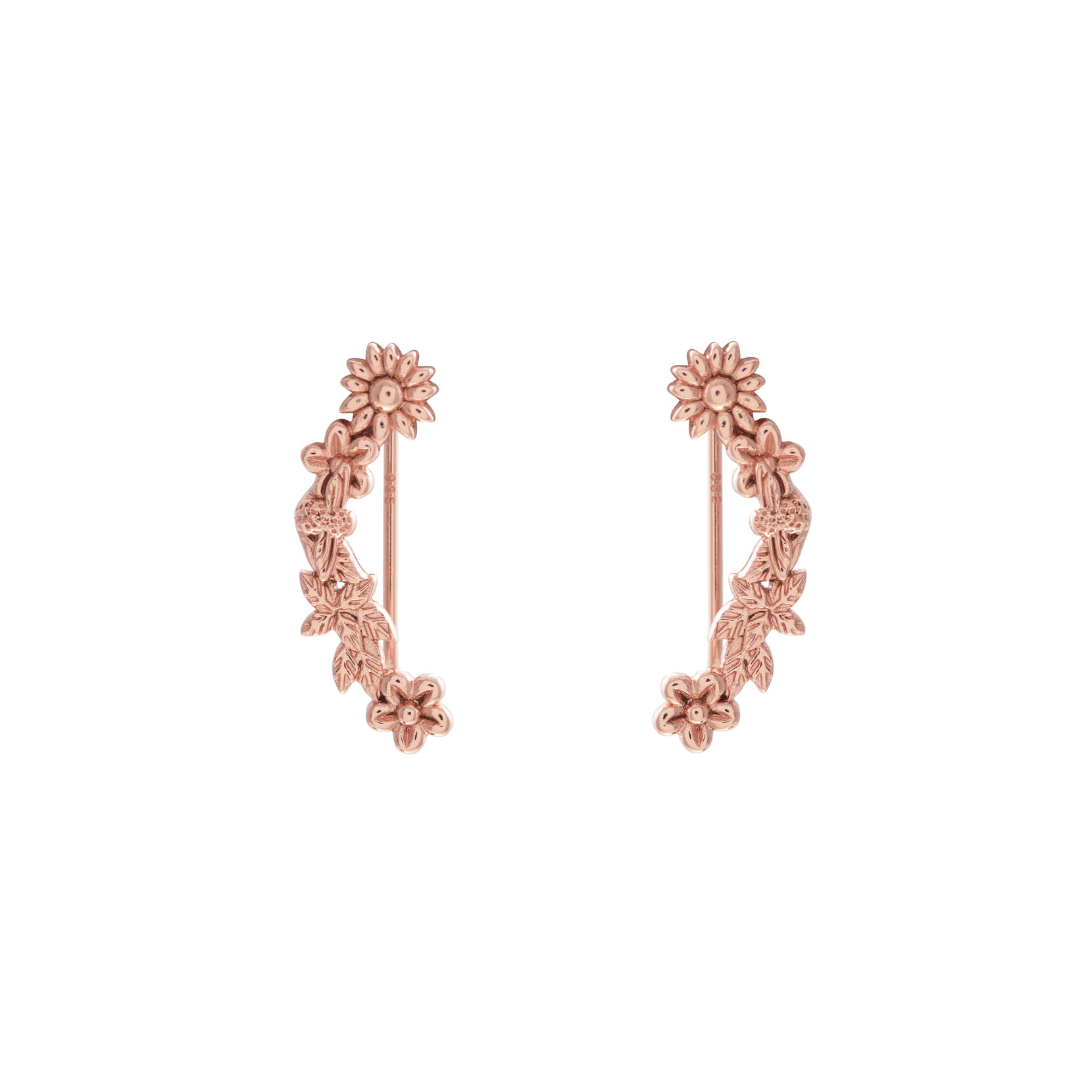 Bee Blooms Crawler Women's Earrings