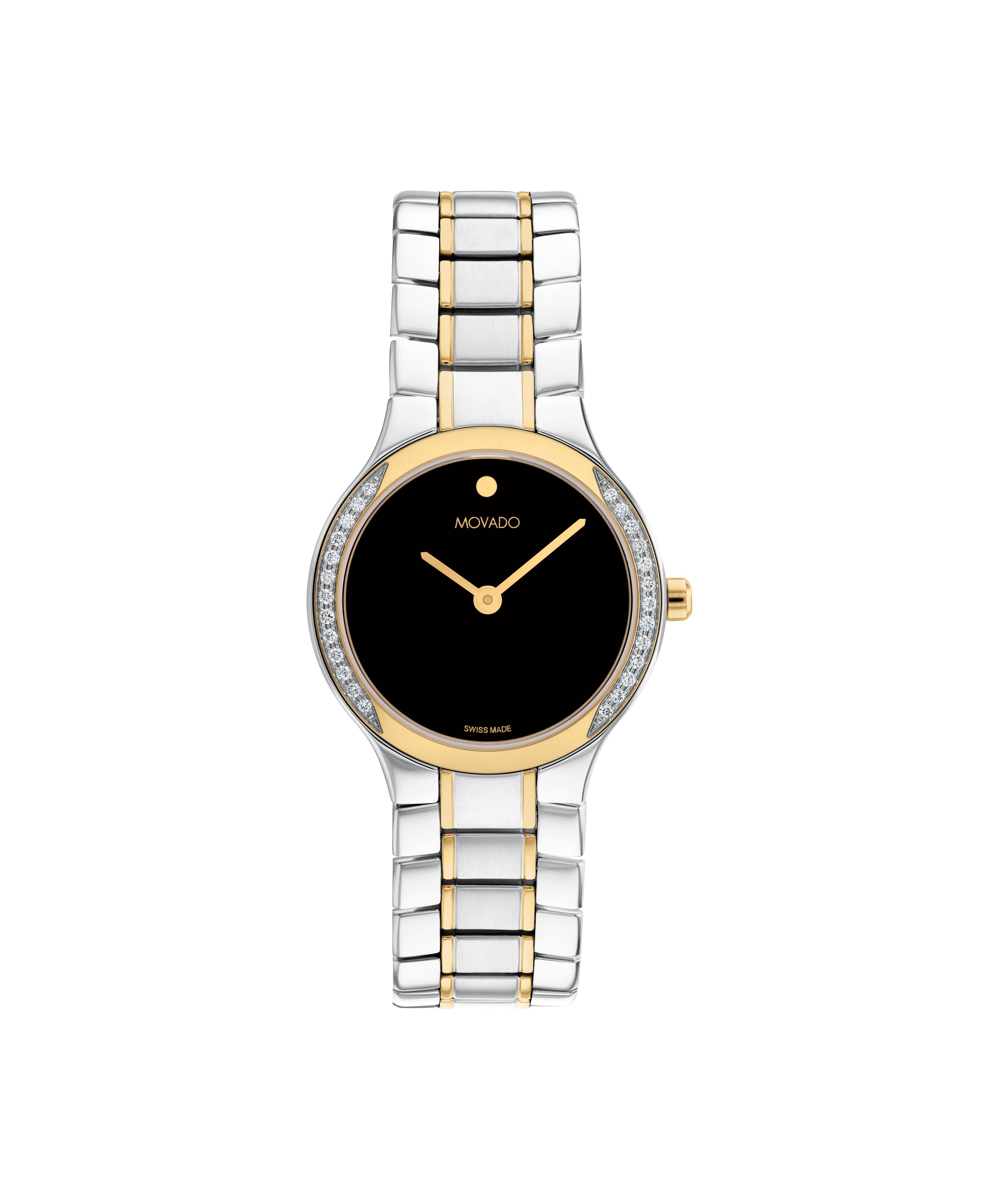 Movado women's two tone watches on sale