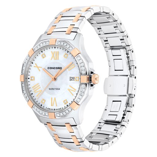 Saratoga Diamond Men's Watch, 40mm