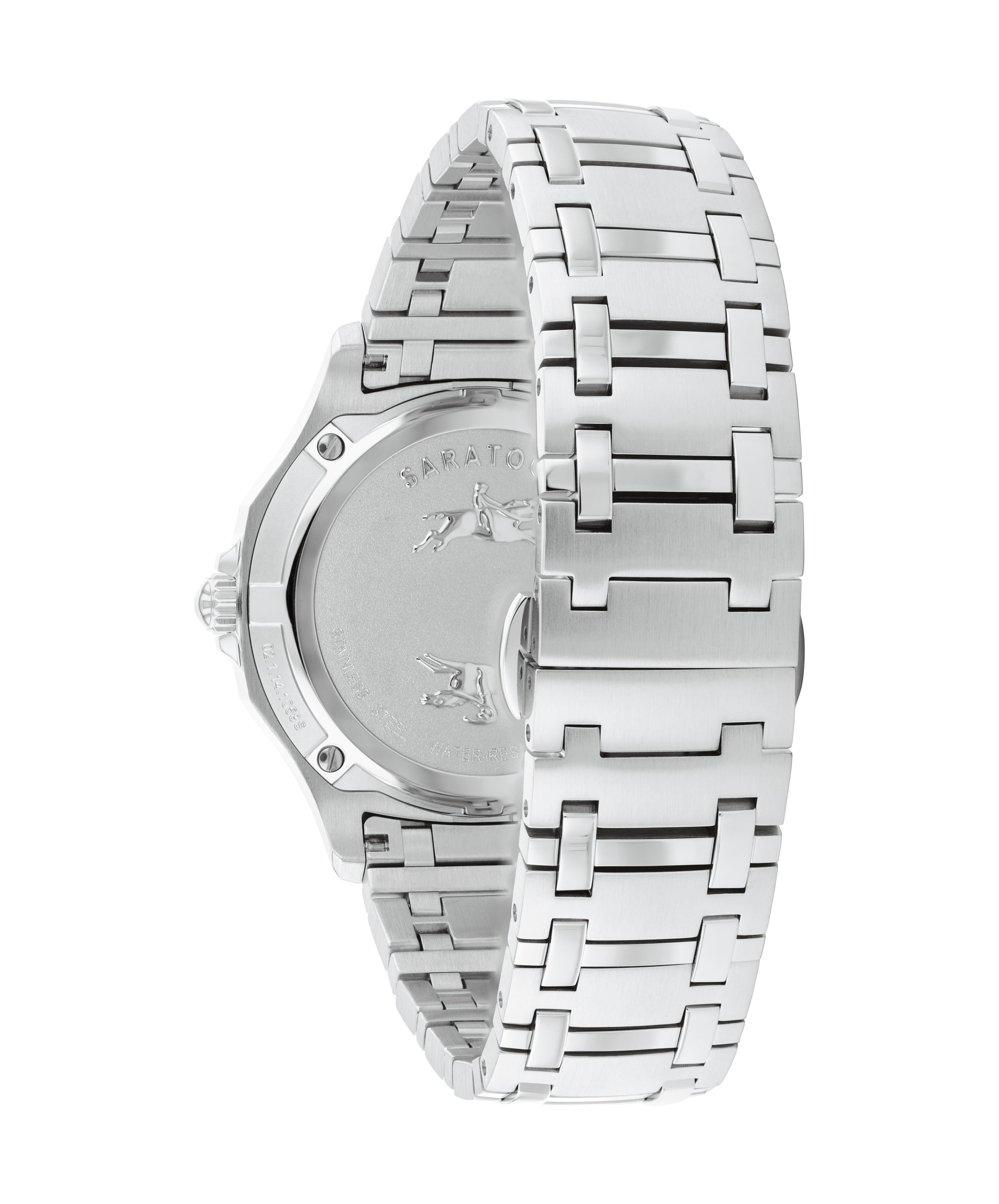 Concord Gents Saratoga Quartz 40mm Steel Mother Of Pearl Dial