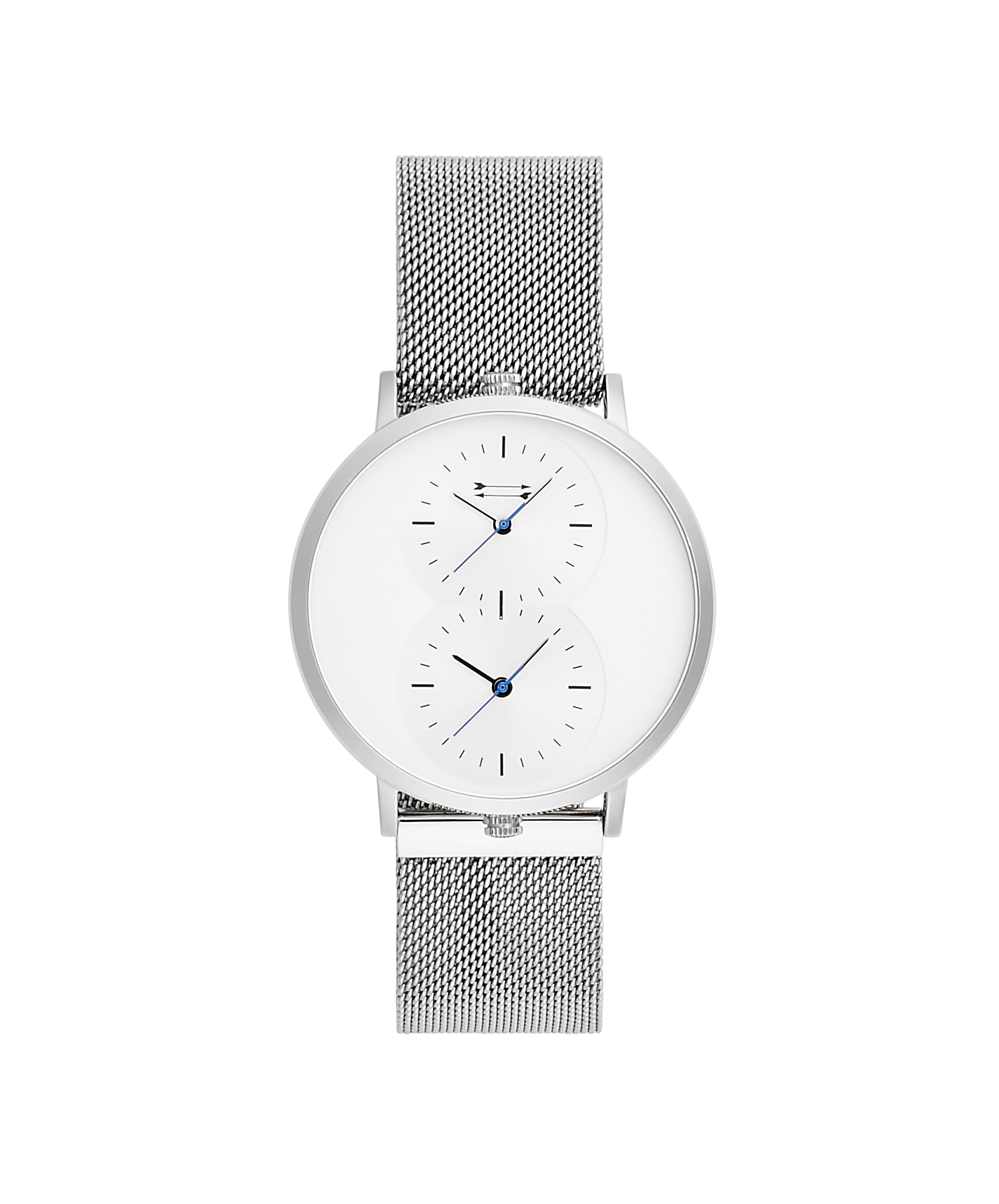 Minkoff Movado Company Store BFFL 35mm Rose Gold Finished Case with Soft Blush Grommet Studded Strap and Silver White Sunray Dial