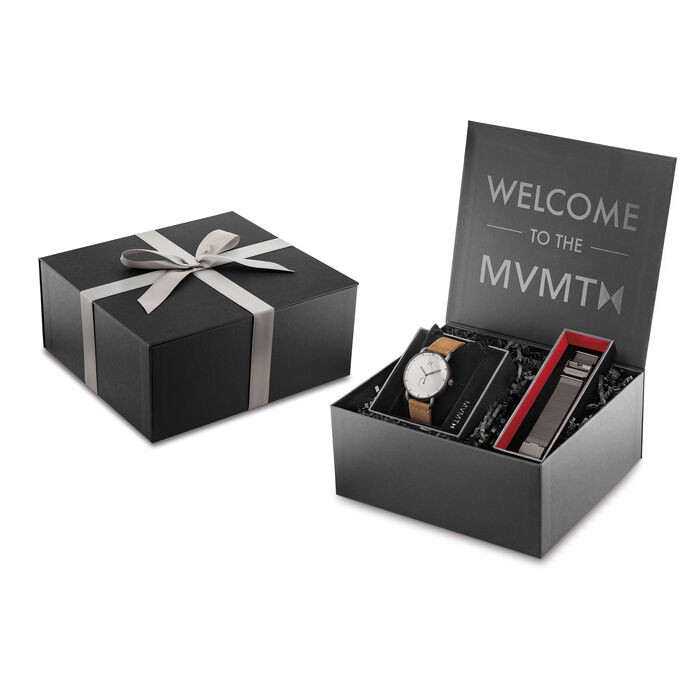 Men's Watch and Interchangeable Strap Gift Set, 41mm
