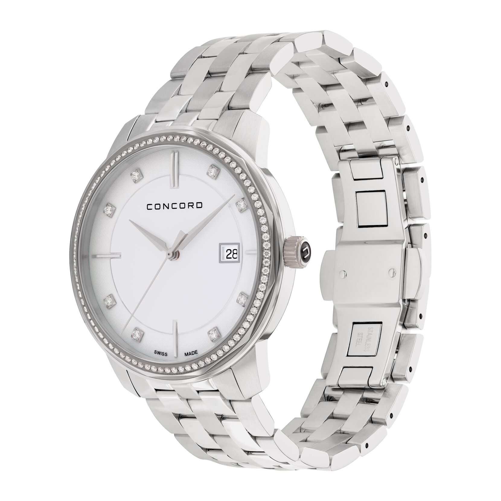 Bennington Diamond Men's Watch, 40mm