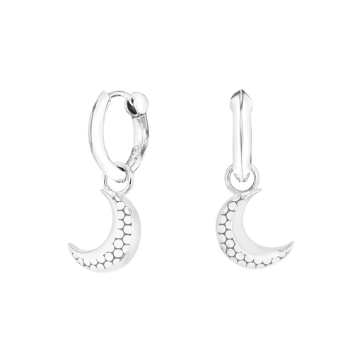 Moon Huggie Earring
