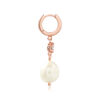 Pearl Hoop Women's Earrings