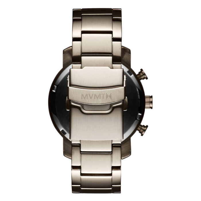 MVMT Chrono White Titanium Men's Watch, 40mm