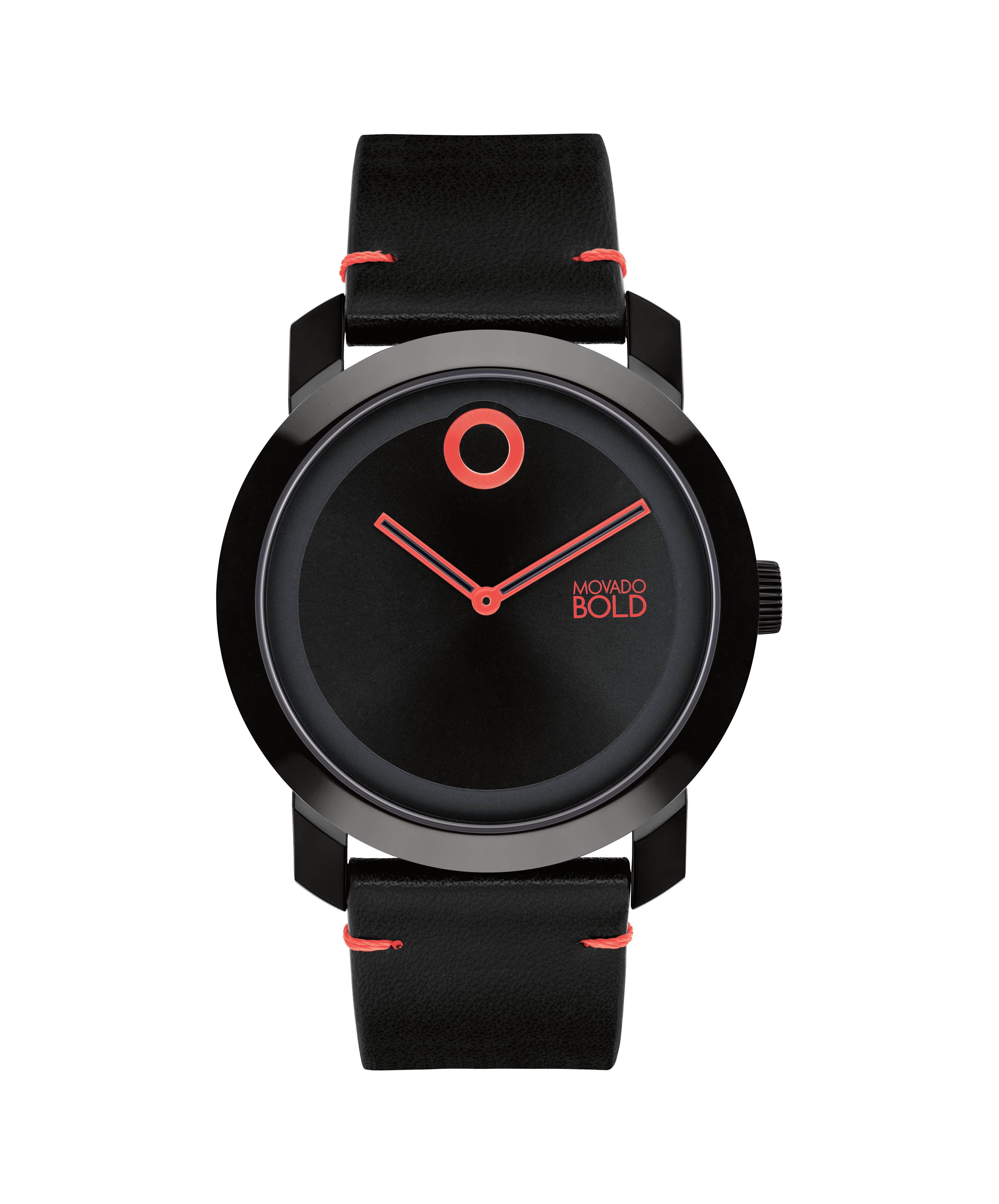 Red movado bold cheap