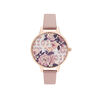 Wildflower Women's Vegan Watch & 3D Bee Bracelet Gift Set, 34mm