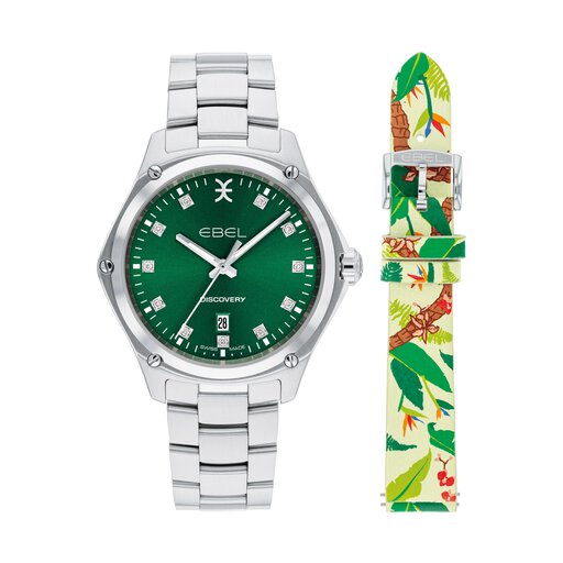 Discovery Women's Watch & Interchangeable Strap Gift Set, 33mm