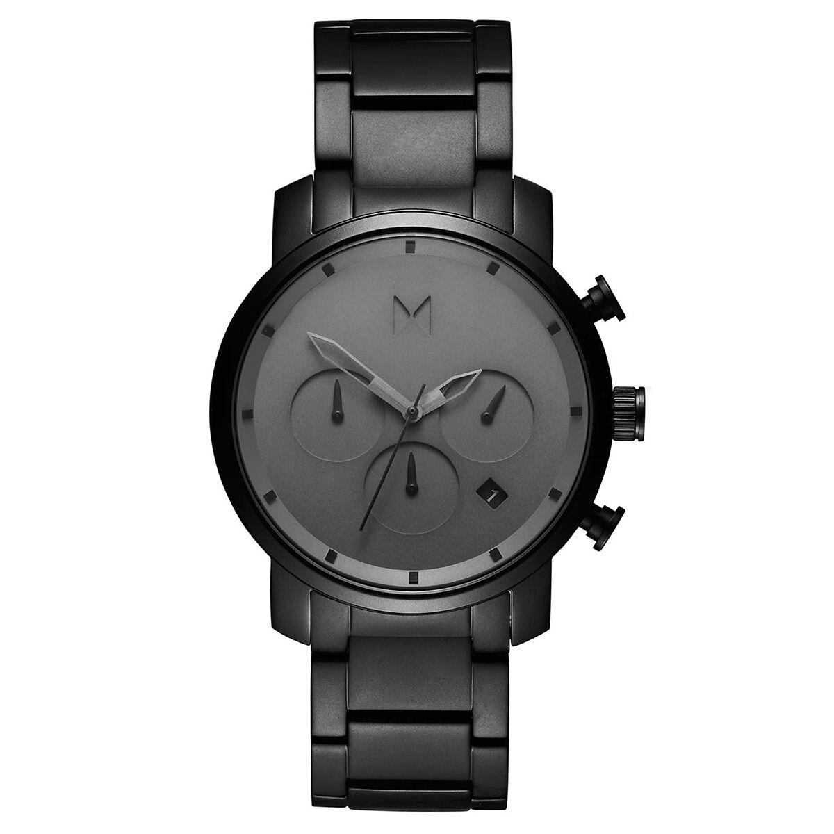 Mvmt black link watch clearance