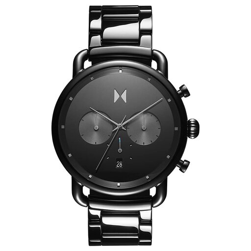 Blacktop Ceramic Men's Watch, 47mm