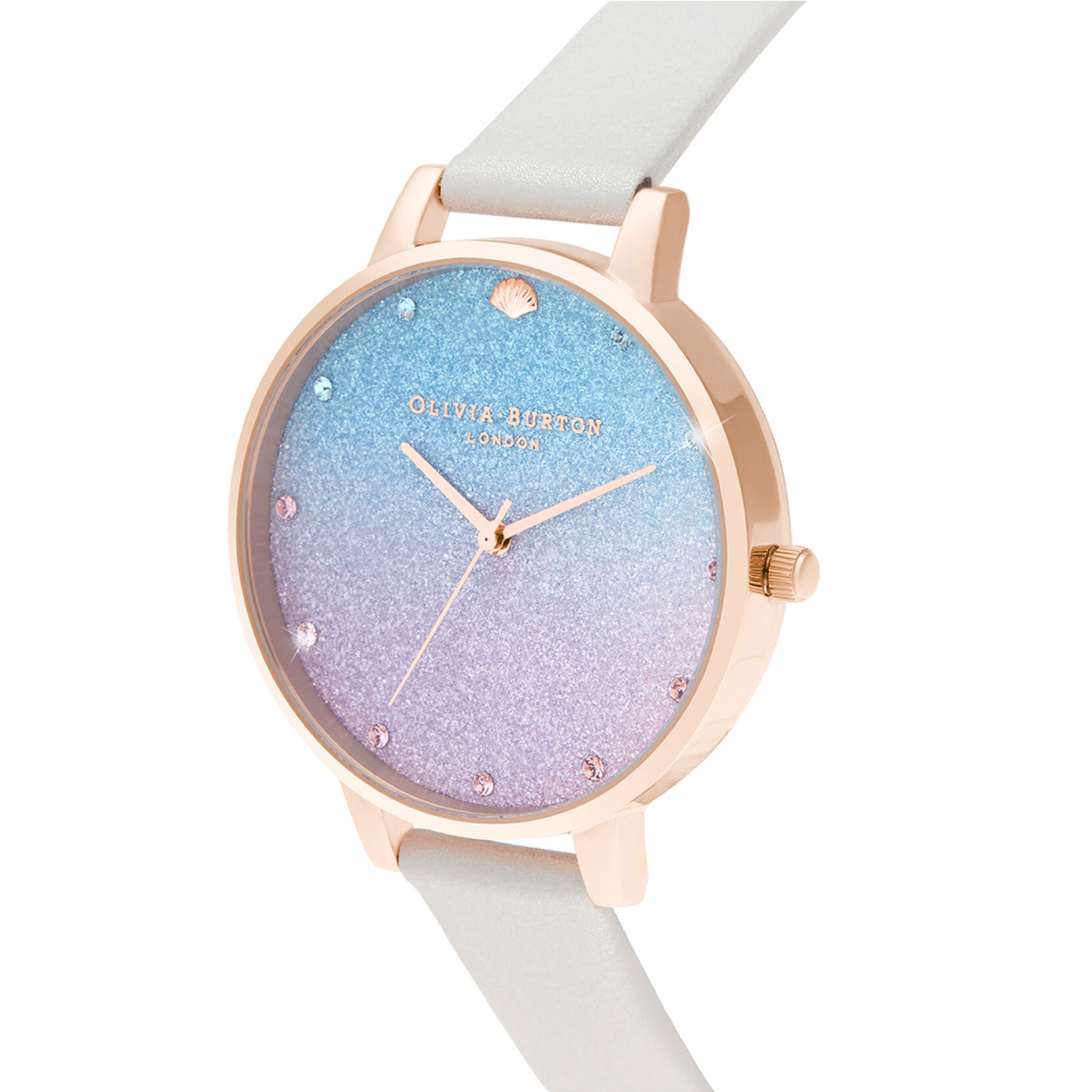 Glitter Ombre Women's Watch, 38mm