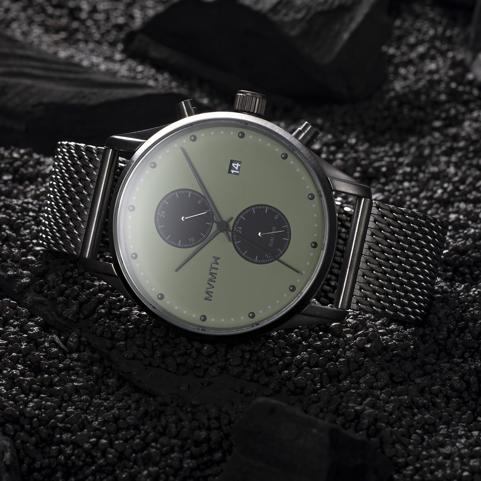 Ivy Green Men's Waych, 42mm