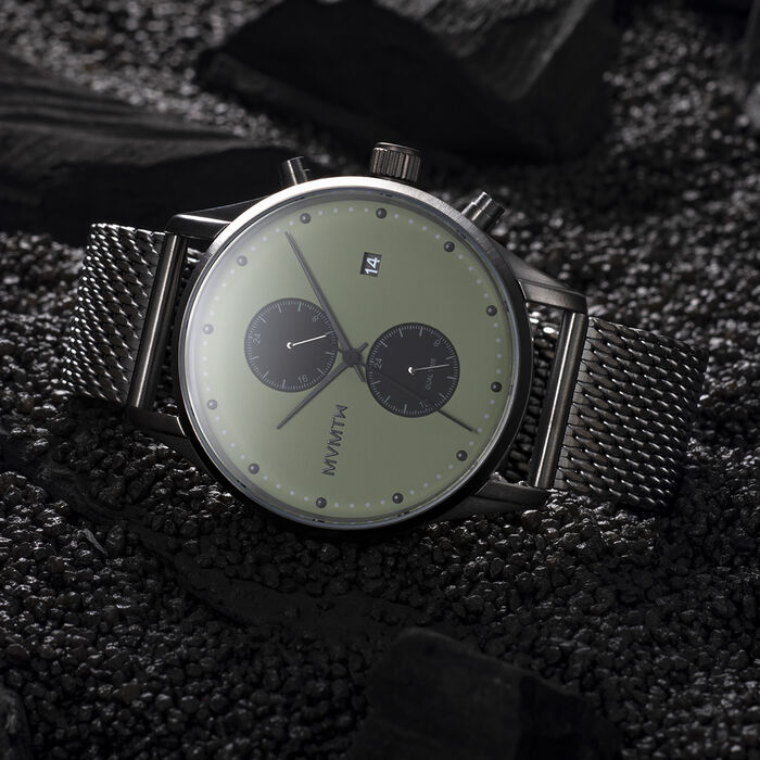 Ivy Green Men's Waych, 42mm