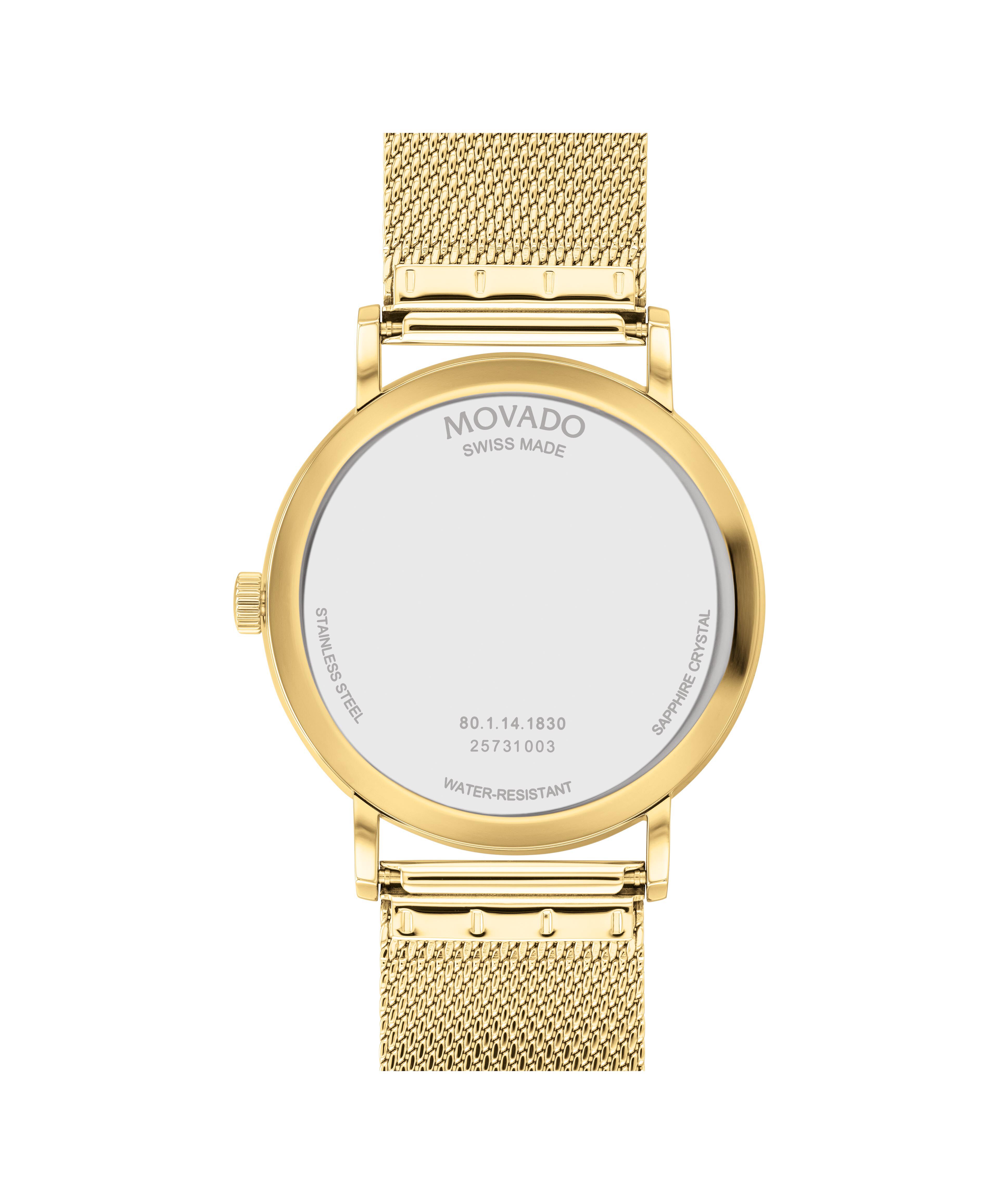 How to adjust sales movado mesh watch band