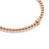 Vintage Bead Hinged Women's Bracelet