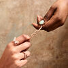 Rose Gold Bow Bangle