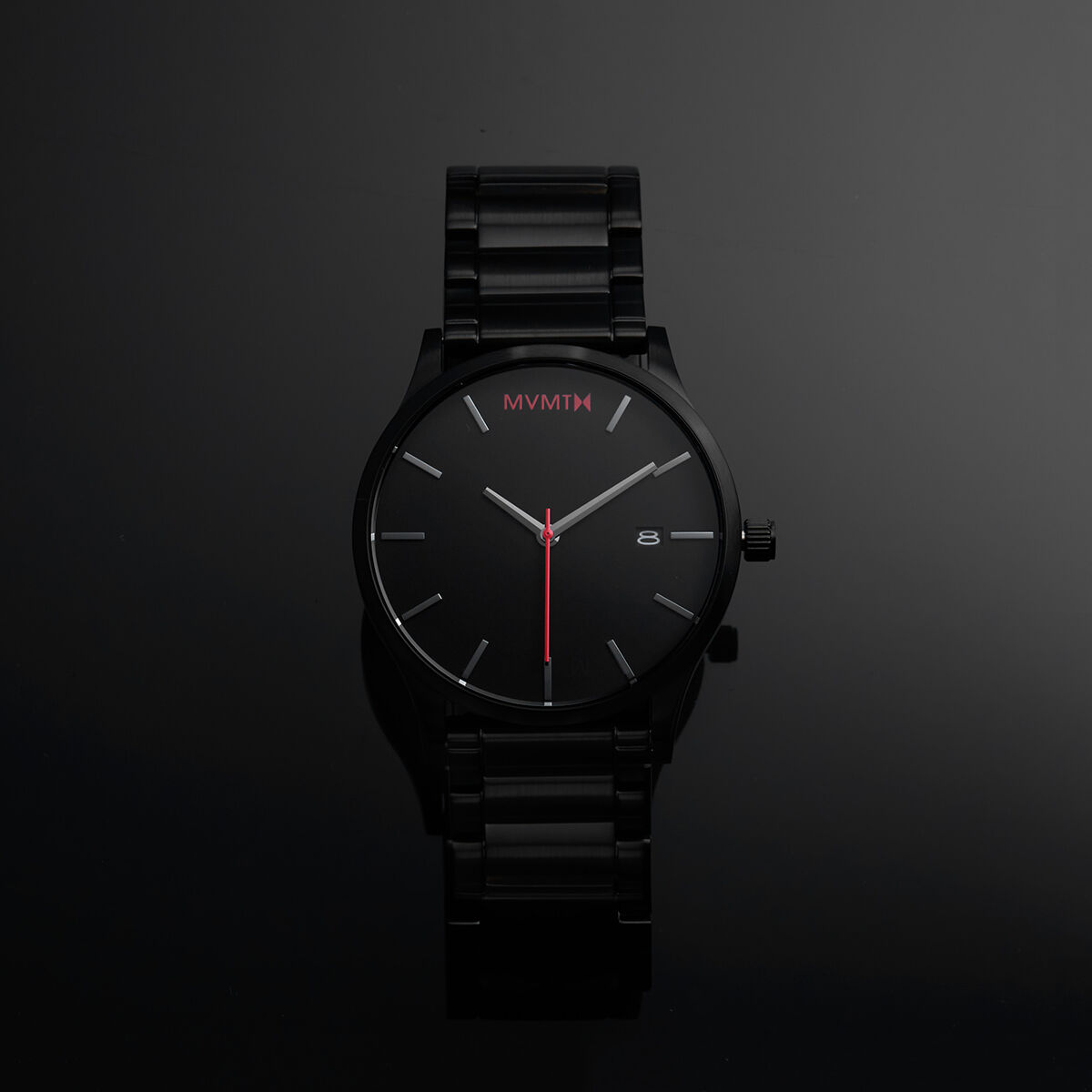 【35％OFF】 Black Classic Link MVMT | Collection Watch Men's Classic 帽子