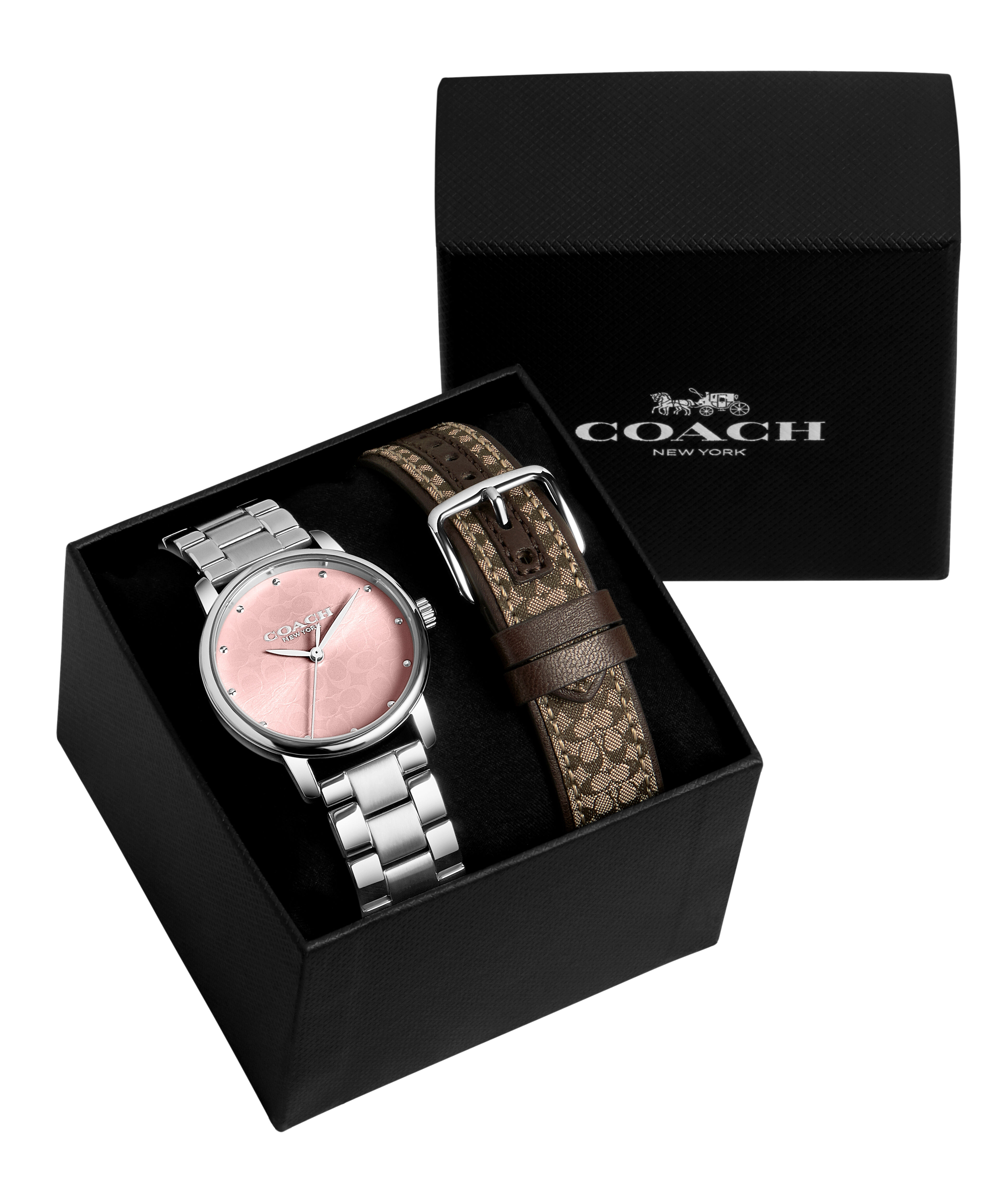 Amazon.com: COACH Chelsea Women's Watch - 2H Quartz Bangle Watch with  Enamel Signature 