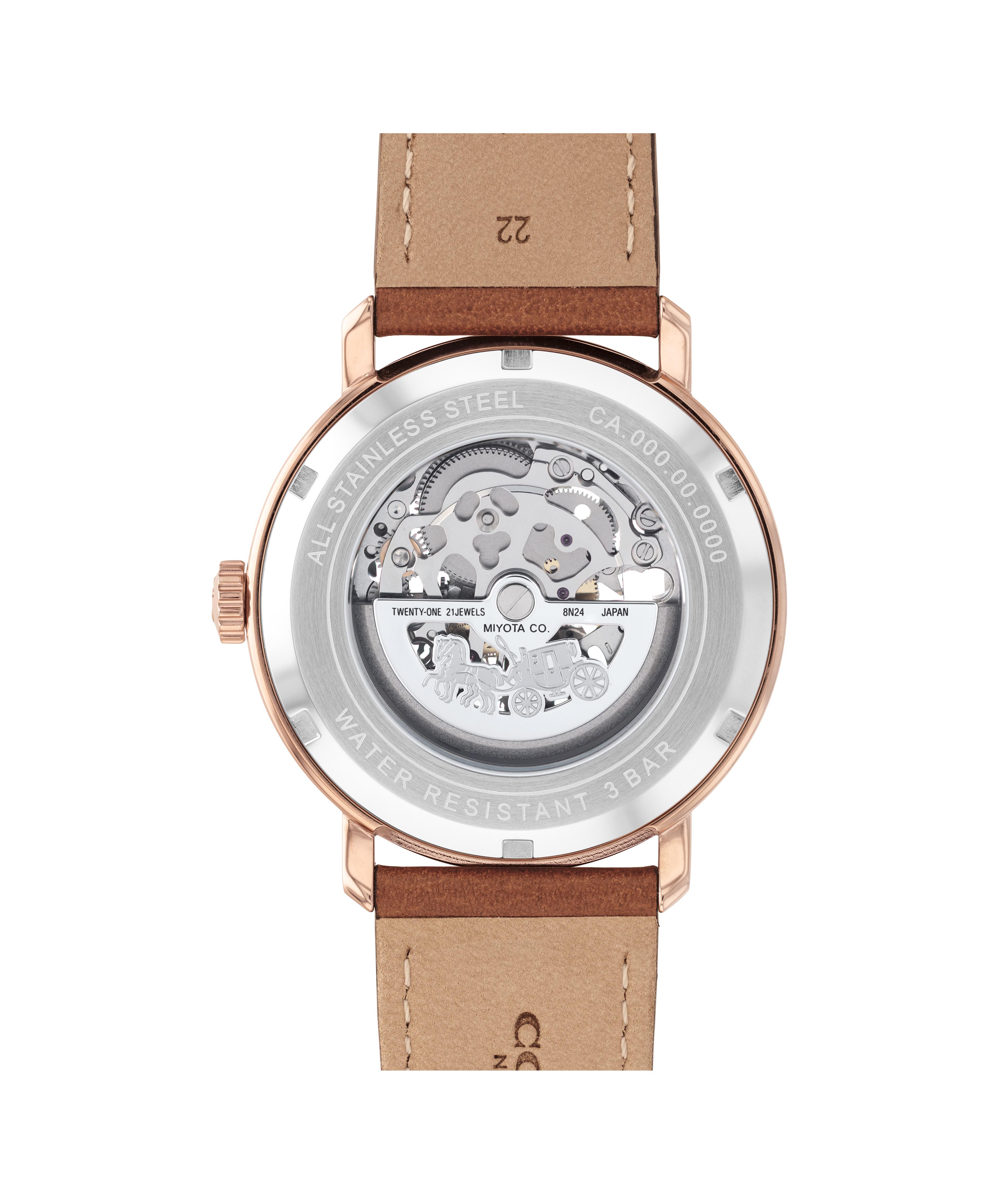 Coach best sale automatic watch