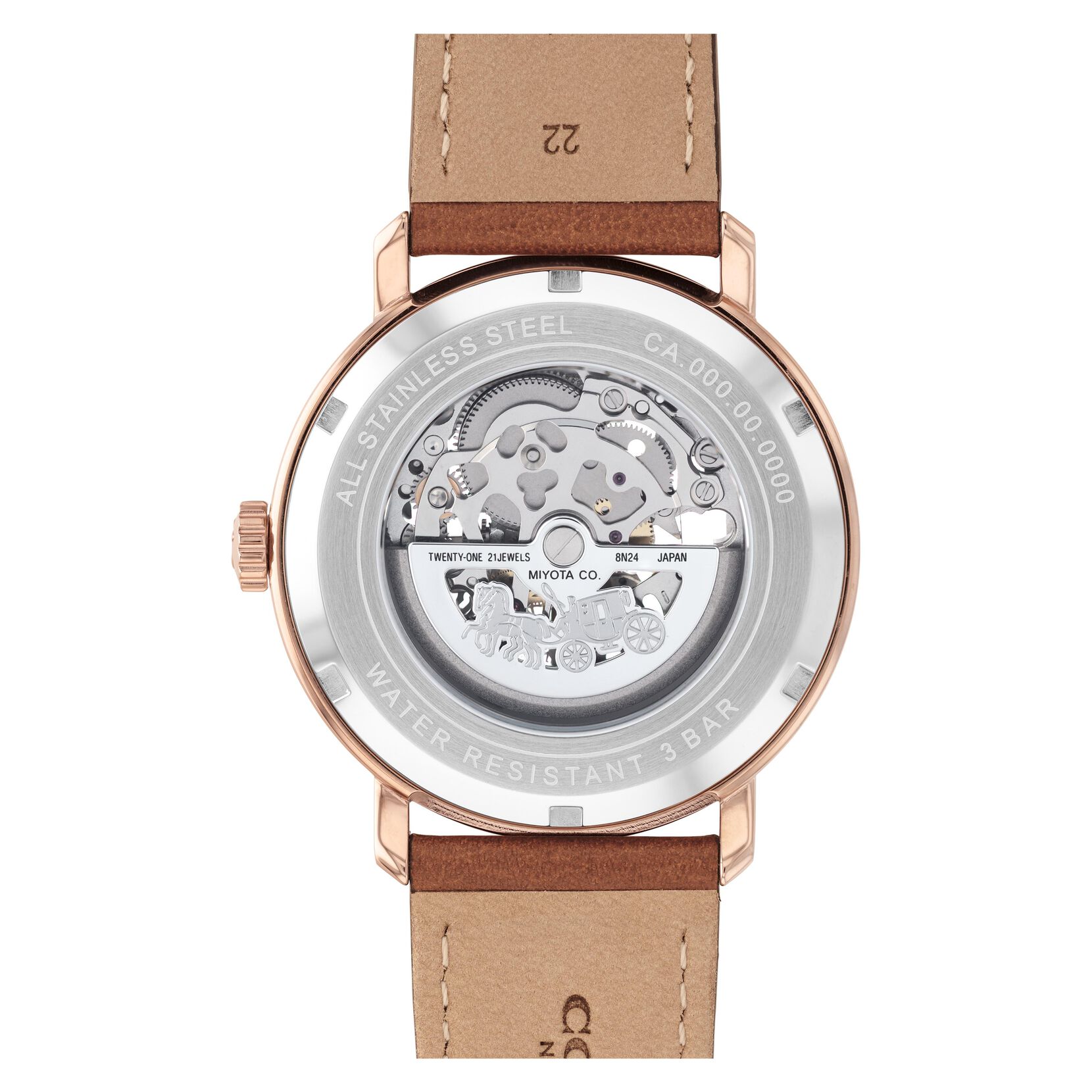 COACH HARRISON AUTOMATIC MEN'S WATCH, 42MM
