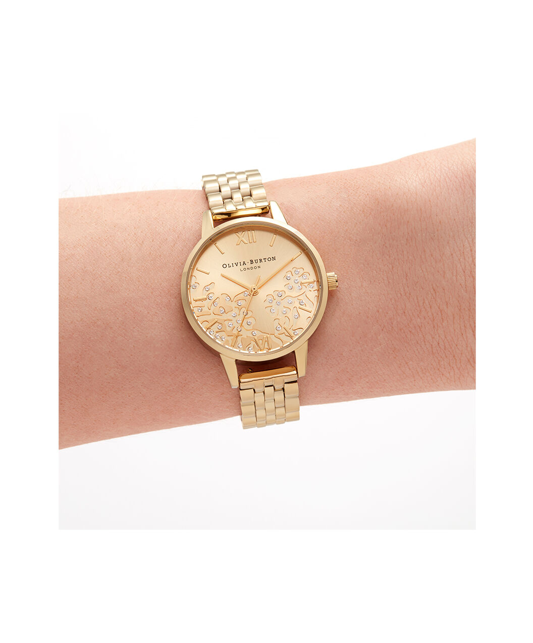Olivia burton bejewelled watch top