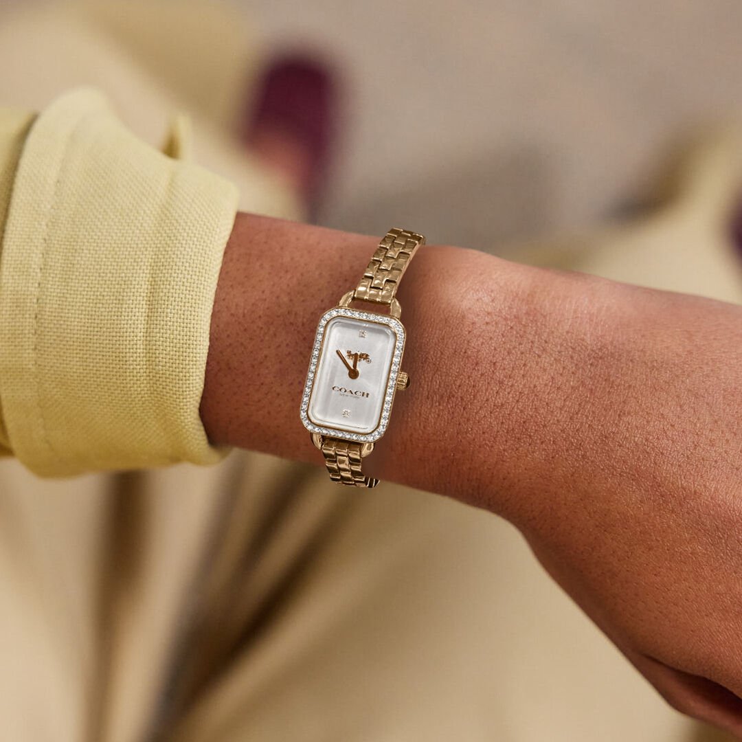 ★シンプルなスクエアが人気★COACH Ludlow Watch 17mm Coach | Movado Company Store | Coach Ludlow Women's Watch
