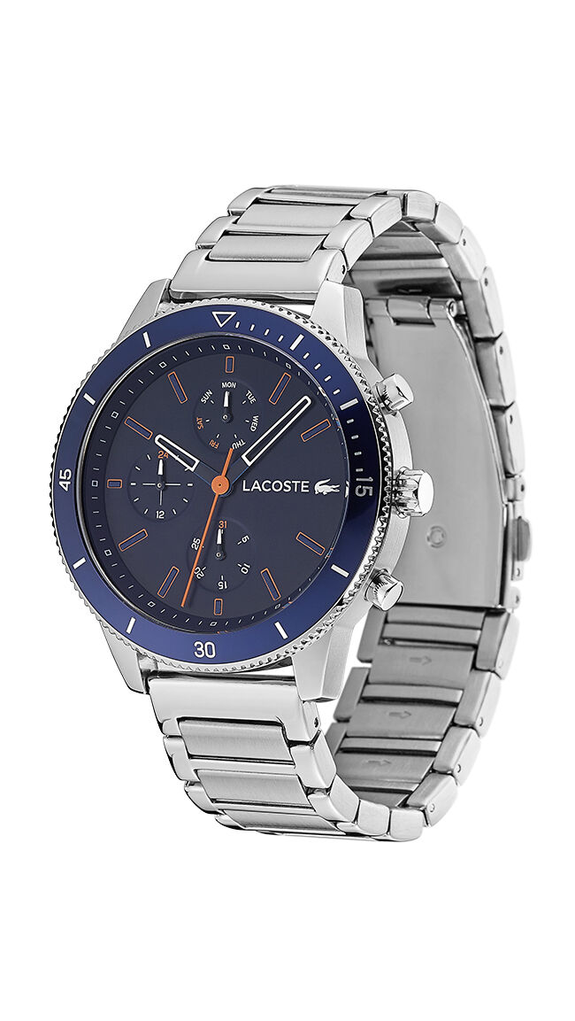 Lacoste all stainless steel water online resistant 5 atm