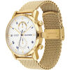 Men's Gold Plated Watch, 44mm