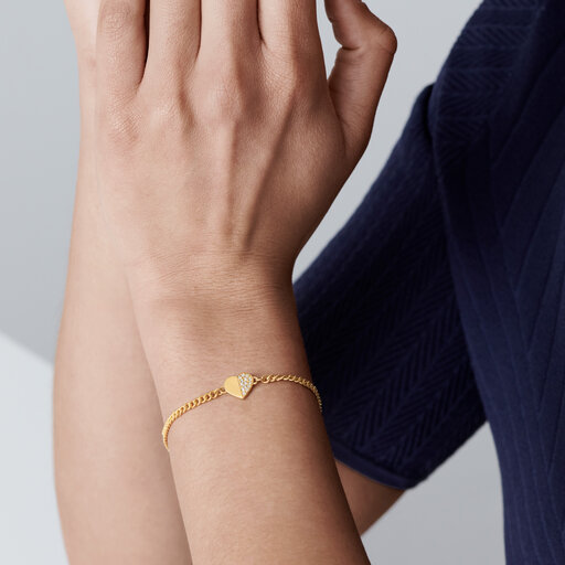 Movado Petite Heart Bracelet