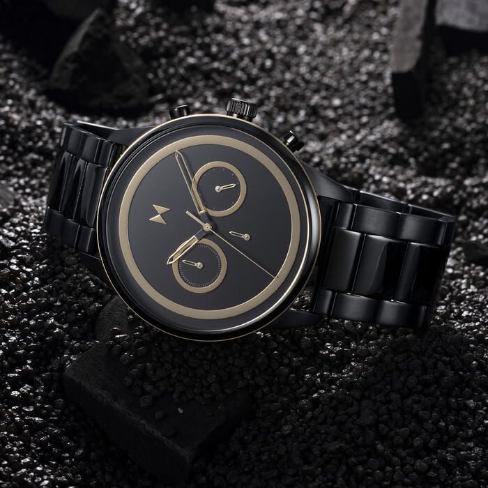 Venom Black Men's Watch, 43mm