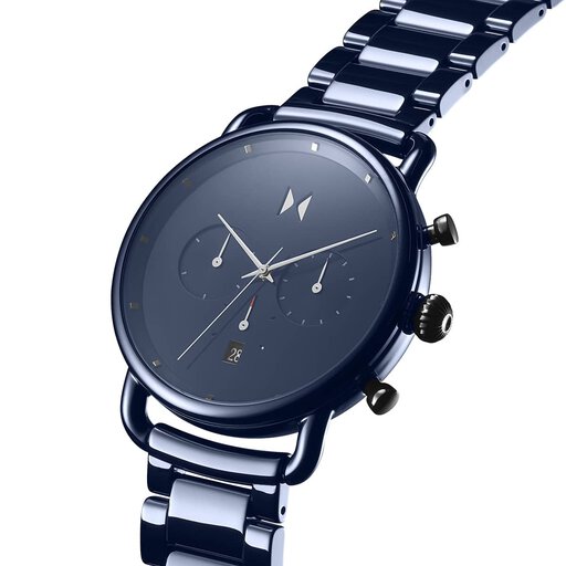 Blacktop Ceramic Men's Watch, 47mm