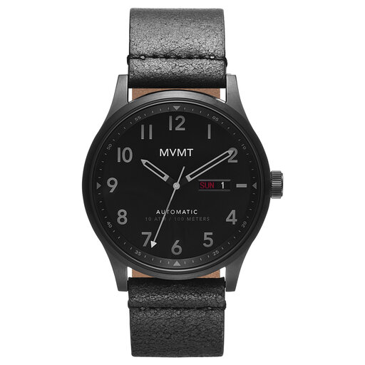 Triple Black Automatic Men's Watch, 43mm