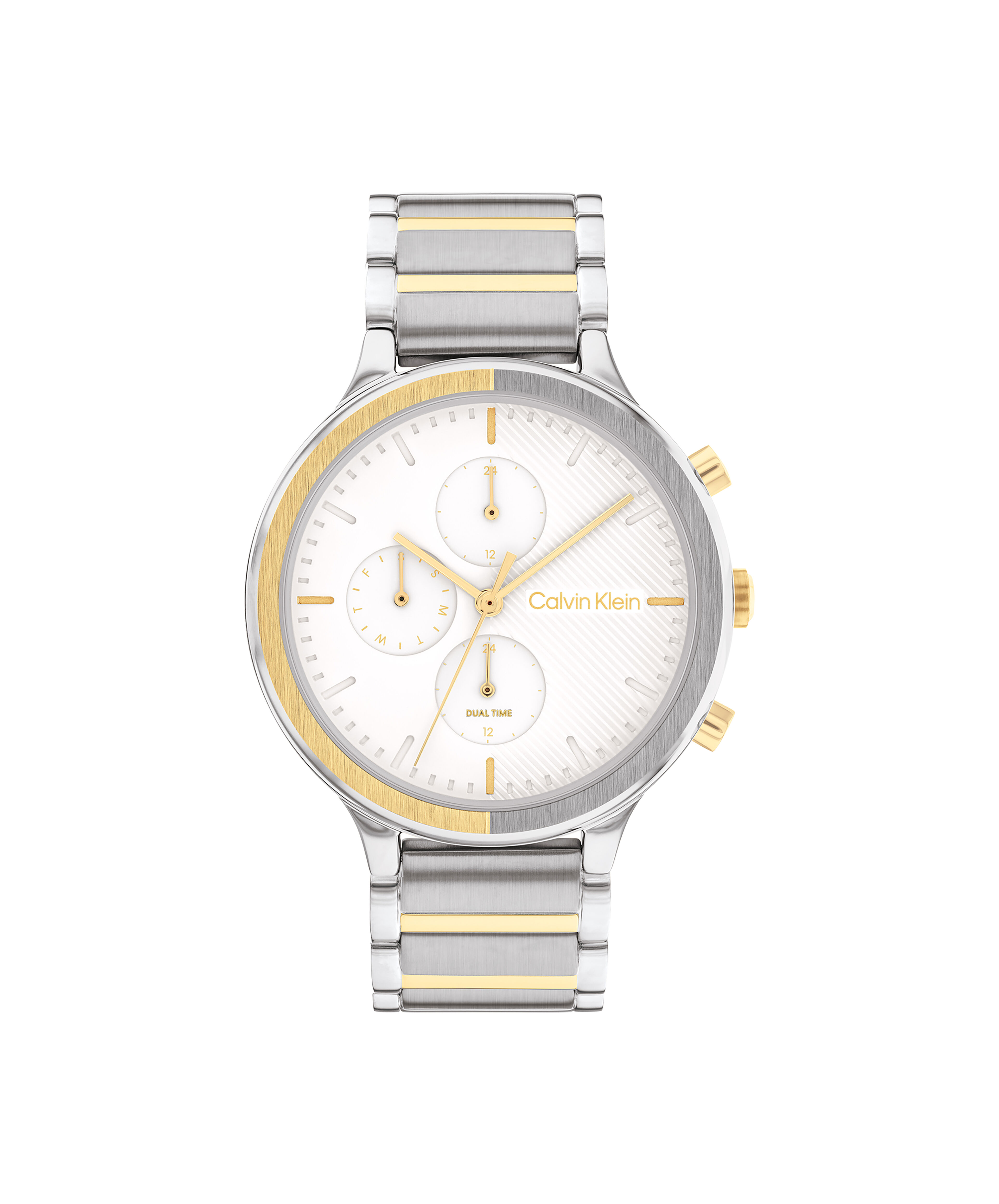 Calvin Klein Chronograph Two Tone Bracelet Watch