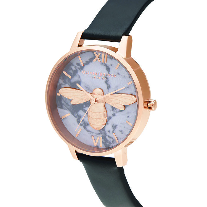 Shoreditch Marble Bee Women's Watch, 40mm
